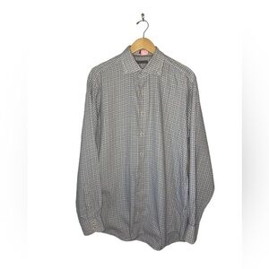 Peter Millar Men’s Plaid Button Down Size Large